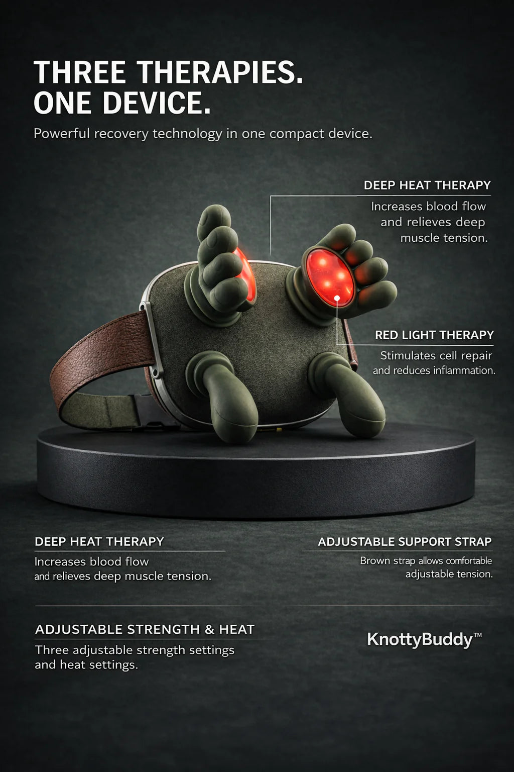 Eirvona™ Hands Free Massager